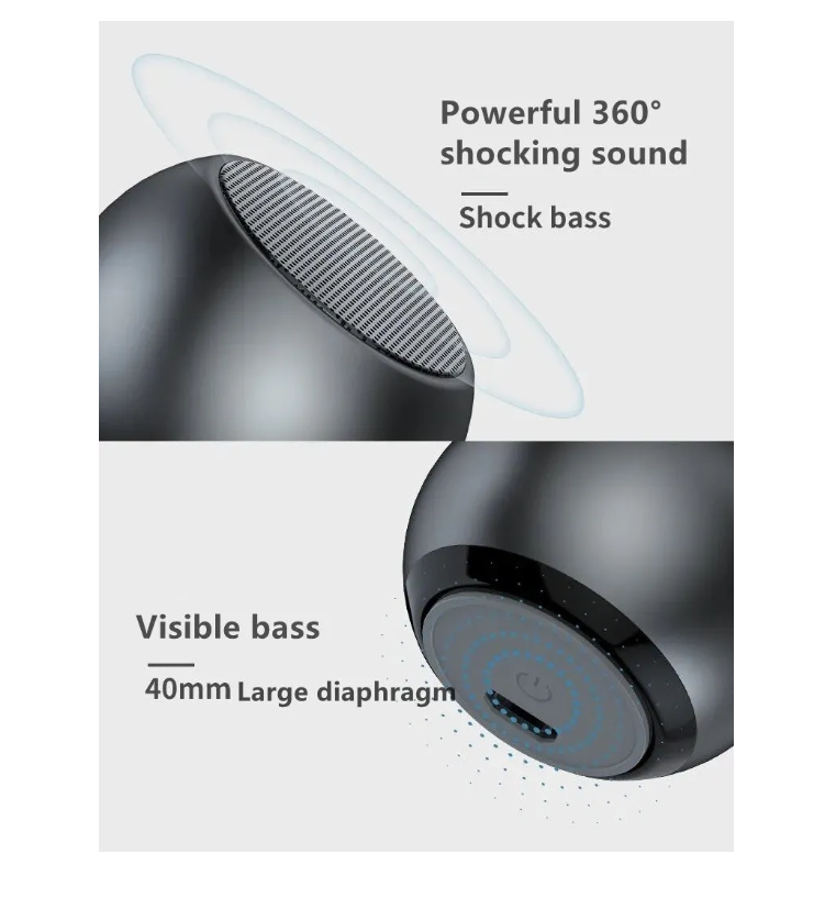 Mini Parlante Bluetooth Recargable Usb Portatil Speaker-6