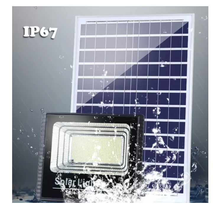 Foco Solar 400w 196ledexterior+ Panel Solar Y Control Remoto-3