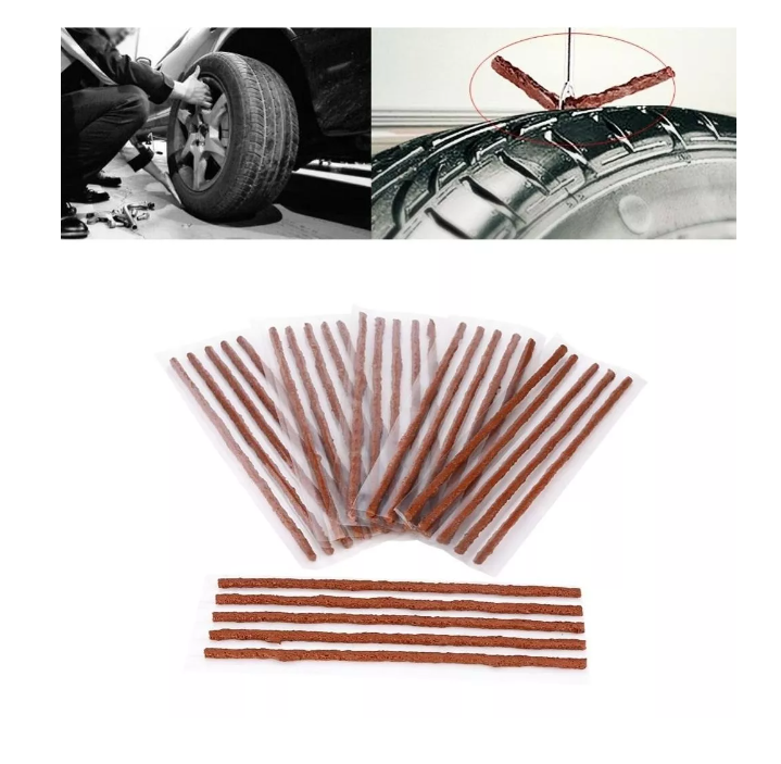 Kit Reparación Pinchazos 30 Tiras De Reparación Neumáticos-2