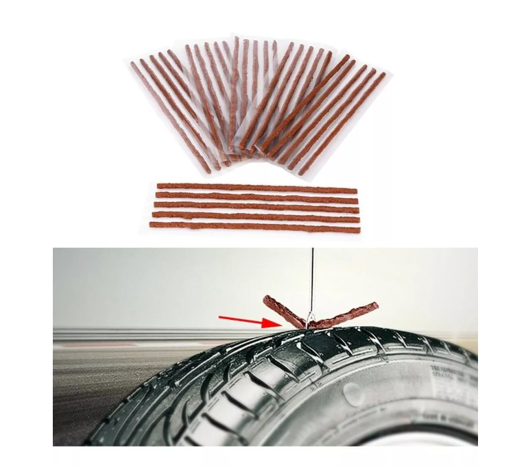 Kit Reparación Pinchazos 30 Tiras De Reparación Neumáticos-7
