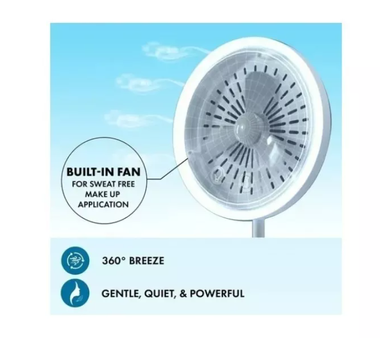 Espejo Led Ventilador Incorporado-3