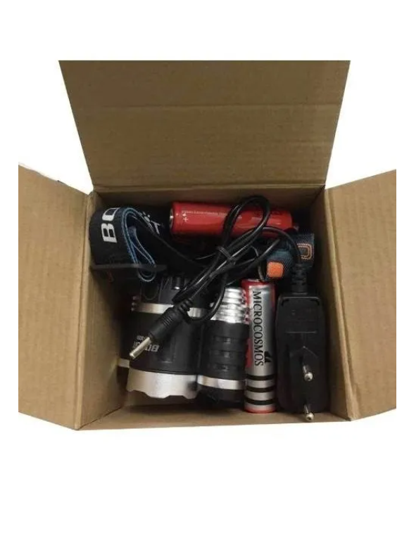 Linterna Frontal 5000 Lumenes Led Minero Linterna Negro Luz Bordó-5