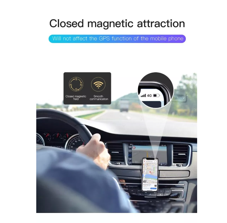 Soporte Celular Auto Telefono Magnético Imán Multifuncional-4