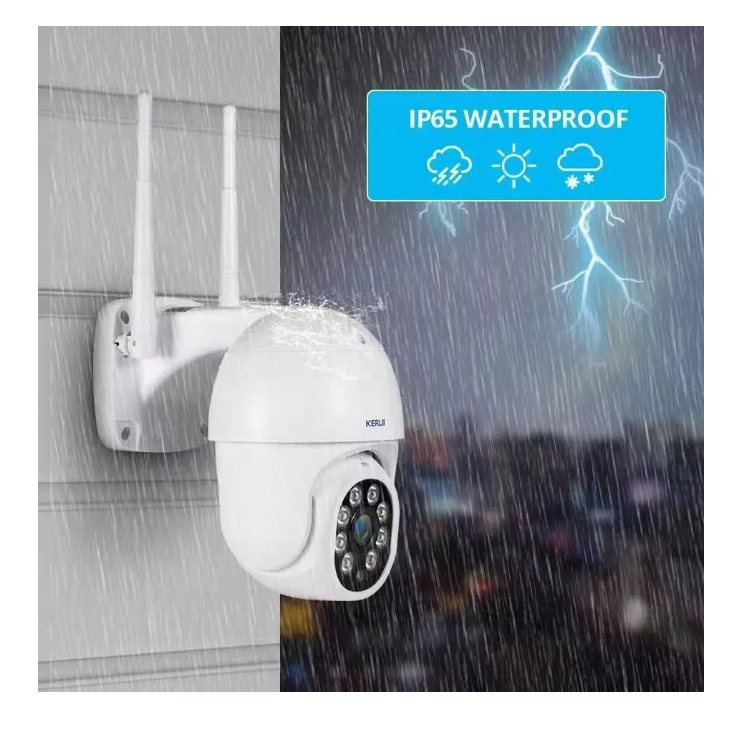 Smart Camara Ip Wifi Alarma Exterior Anti Agua Ip66 2-7