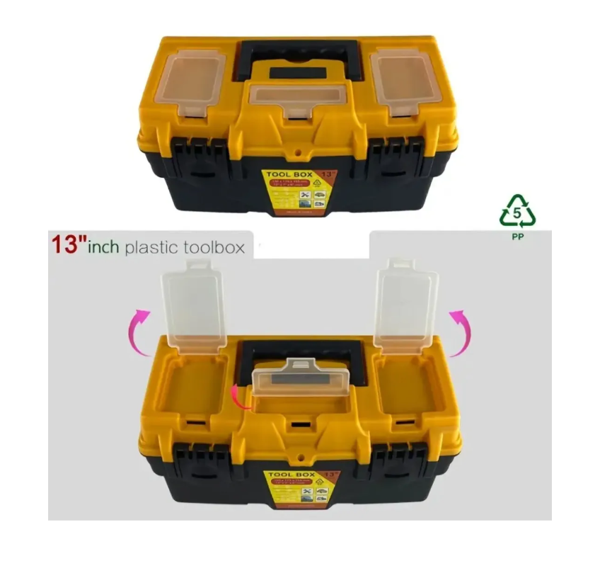 Caja De Herramientas 18 Pulgadas 43x26x23cm-4