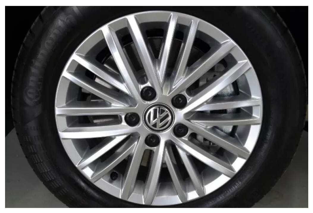 X4 Set Tapas Centro De Llanta Volkswagen 70mm Negro-4