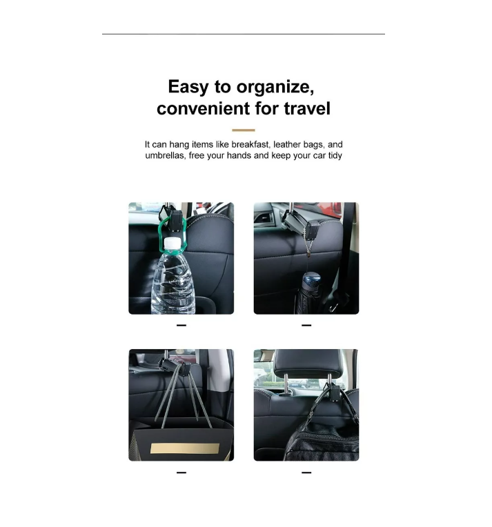 Soporte Smartphone Porta Celular Cabecera Asiento Auto-2