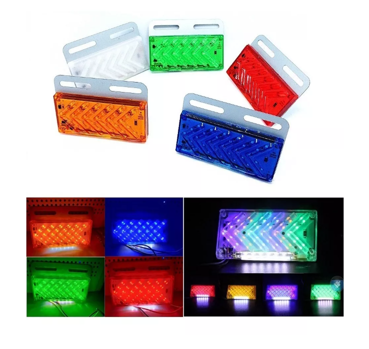 X10 Kit Led Secuencial Indicadora Lateral Señalizador 24v-3