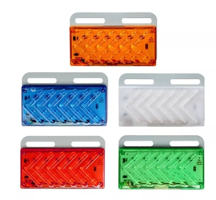 X10 Kit Led Secuencial Indicadora Lateral Señalizador 24v-4