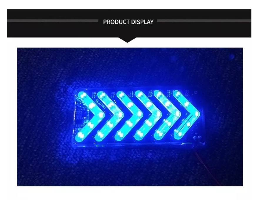 X10 Kit Led Secuencial Indicadora Lateral Señalizador 24v-5