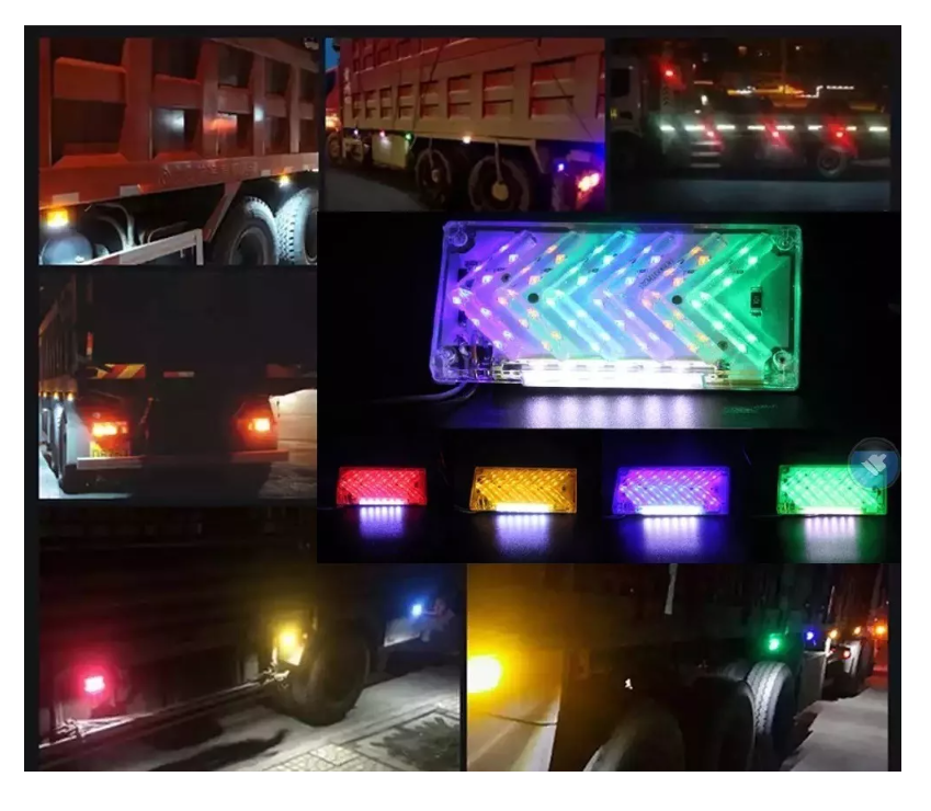 X10 Kit Led Secuencial Indicadora Lateral Señalizador 24v-7