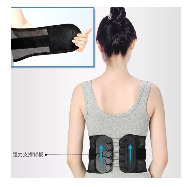 Faja Cinturón Lumbar Ajustable Corrección Intervertebral-3
