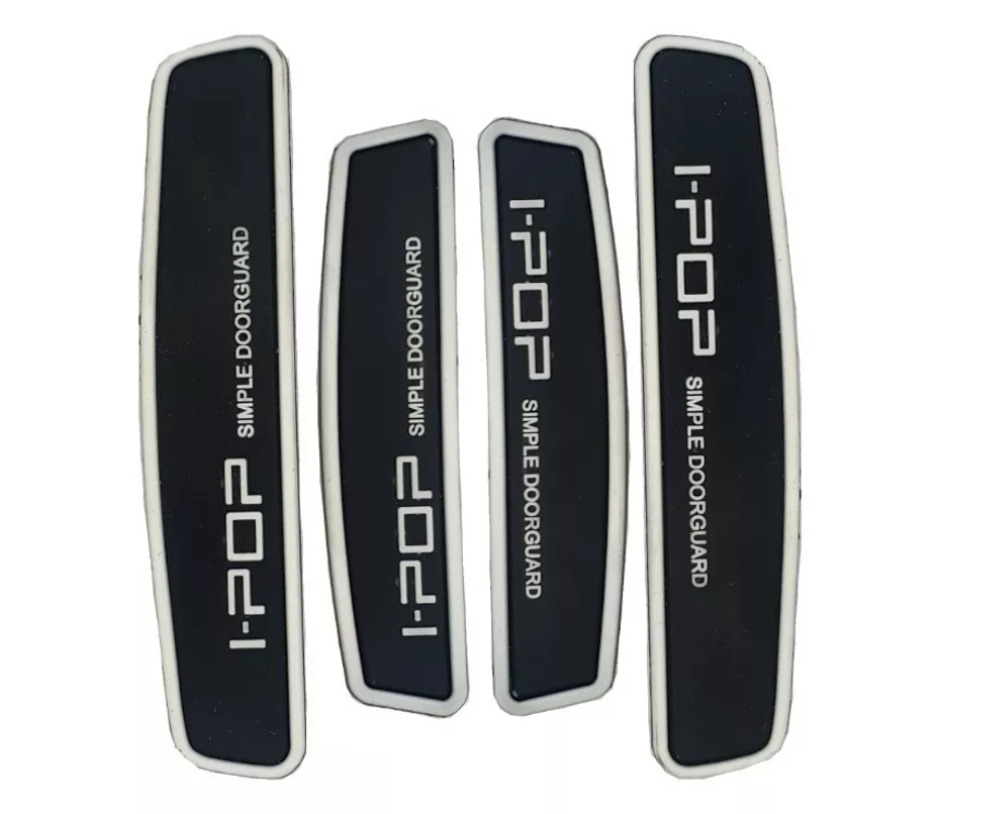 X4 Tope De Puerta Goma Simple Adhesivo Tuning Parachoques-2