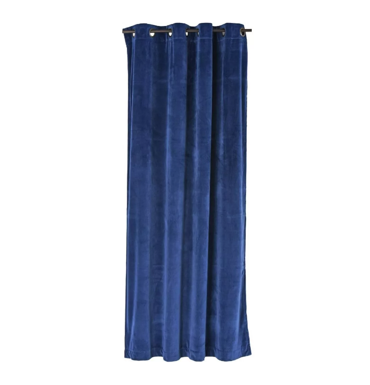 1 Paño Cortina Terciopelo Blackout Engomado 150x230cm-1