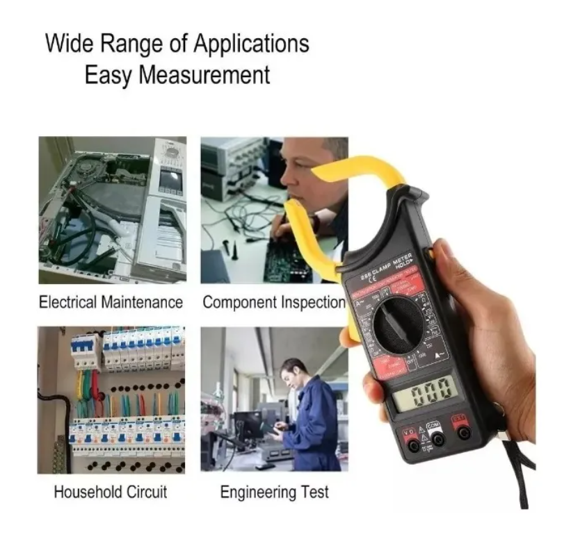 Multi Tester Amperimetro Digital Tenaza Dt-266-4