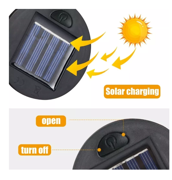 Solar Led Hadas Jardin Decorativa Impermeable-1