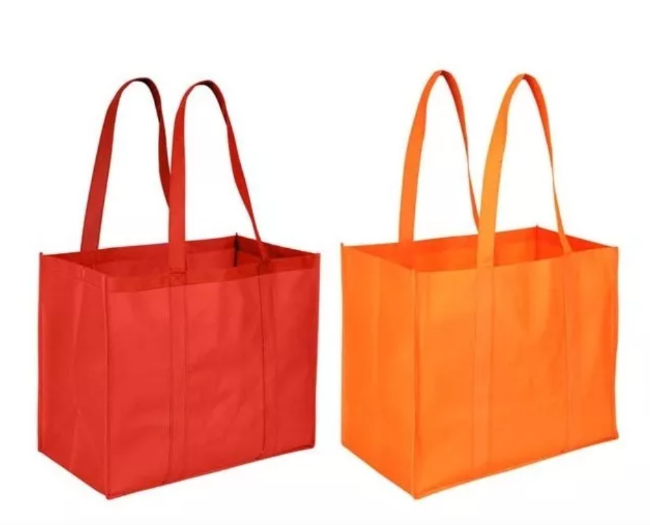 X10 Bolsas Tnt Reutilizable Ecologicas Reforzada 63x55x25m-2