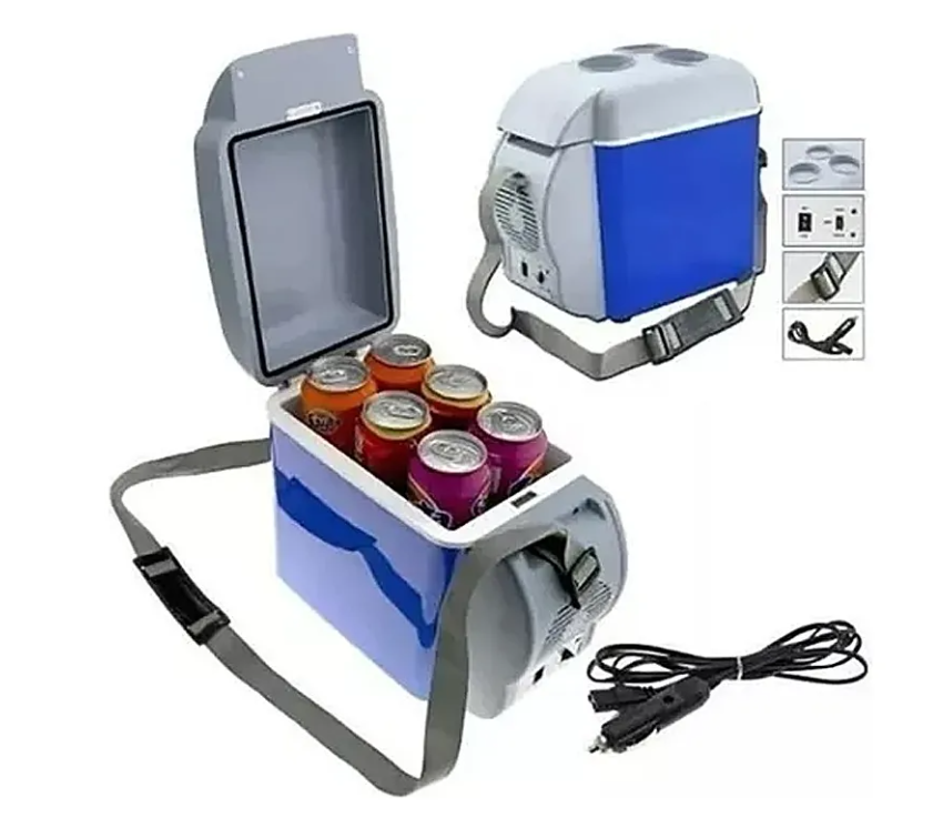 Refrigerador Portátil 7.5lt Auto Camping Nevera 12v-4