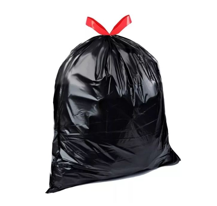 Bolsas De Basura Con Cordón Súper Fuerte Grosor 72x90cmx10u-0