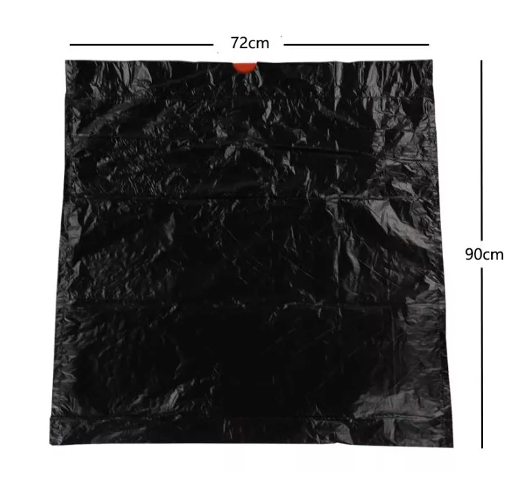 Bolsas De Basura Con Cordón Súper Fuerte Grosor 72x90cmx10u-3