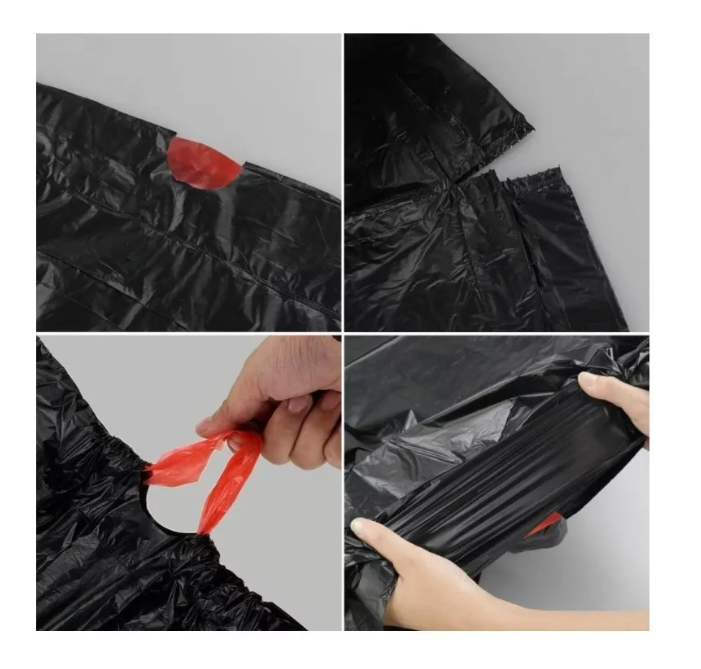 Bolsas De Basura Con Cordón Súper Fuerte Grosor 72x90cmx10u-6