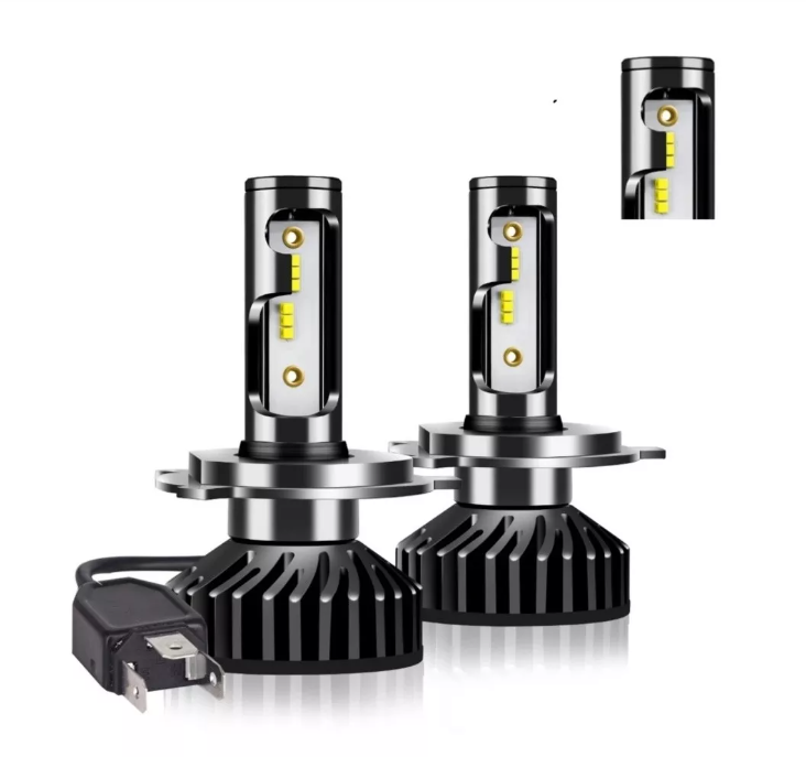 Kit Luces Mini Turboled 15.000 Lm,canbus Chip Zes H4-0
