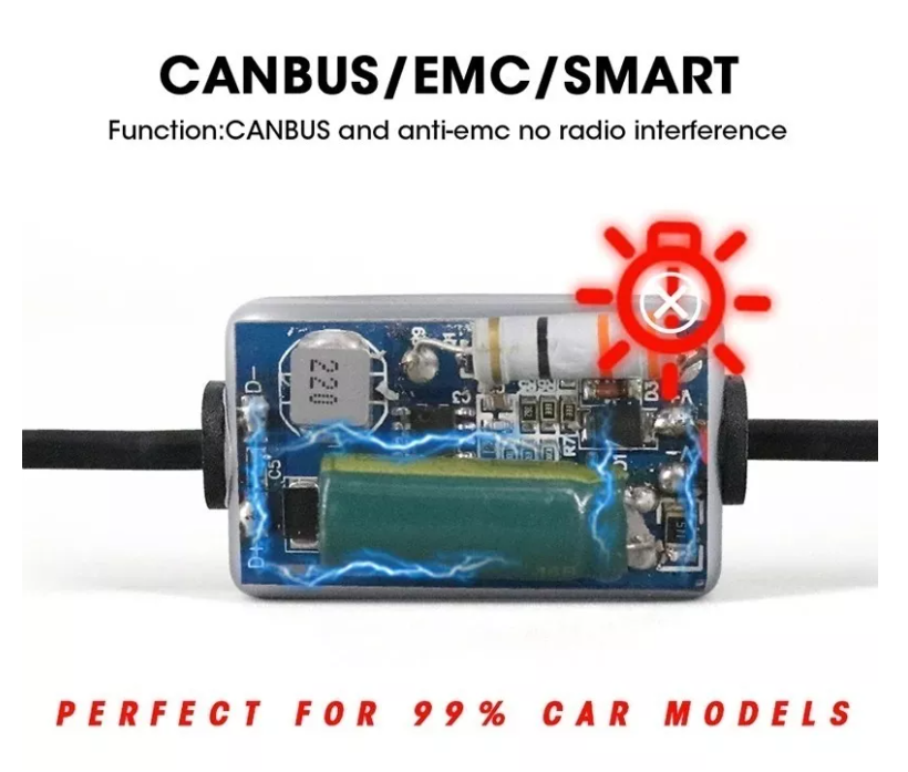 Kit Luces Mini Turboled 15.000 Lm,canbus Chip Zes H4-5