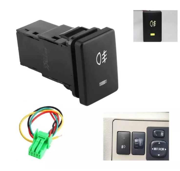 Switch Interruptor Neblinero Barra Led 12v Auto Universal-0