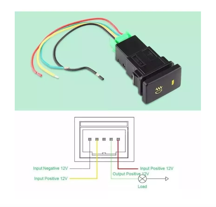 Switch Interruptor Neblinero Barra Led 12v Auto Universal-4