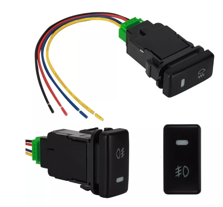 Switch Interruptor Neblinero Barra Led 12v Auto Universal-5