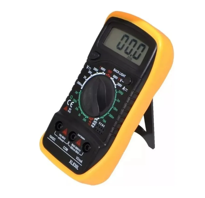 Tester Electrico Digital Multimetro Dt-9205a Multitester Aut-2