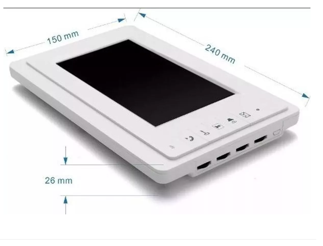 Video Portero Citofono Timbre Vision Nocturna Monitor Camara-4