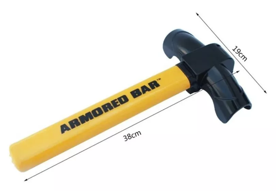 Traba Volantes Anti Robo Seguirdad Auto Tipo T Con 2 Llave-1
