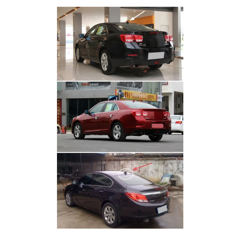 Aleta Tiburón Decorativa Multimarca Auto Tuning Exterior 2-6