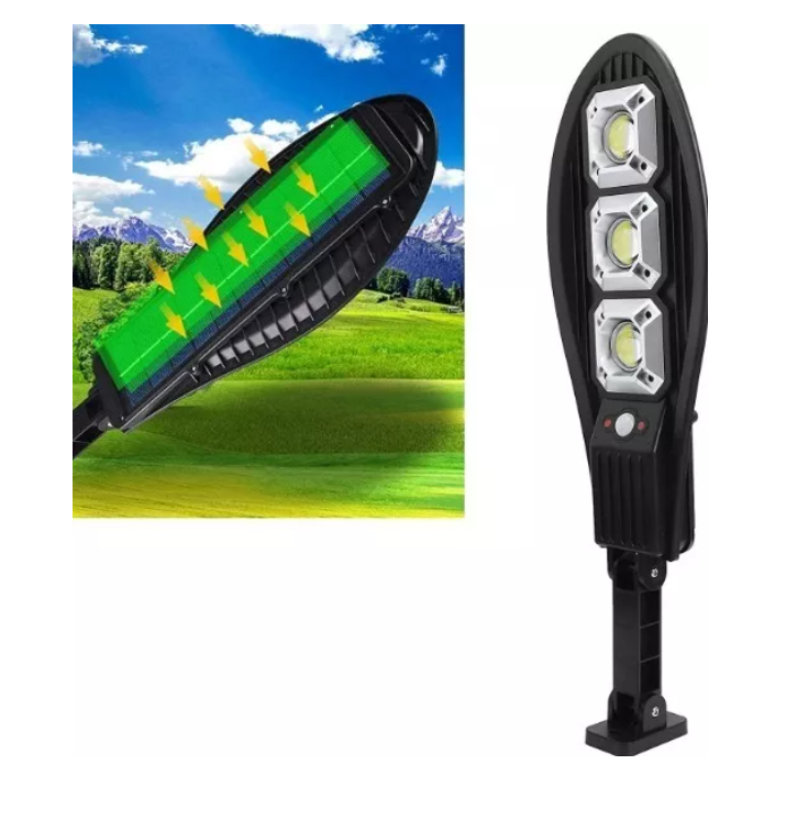 Foco Solar Exterior 120w Con Sensor De Movimiento-4