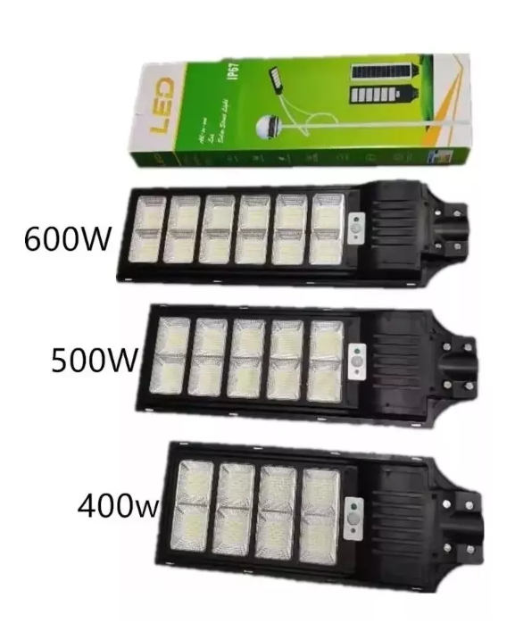 Tecnopro Solar LED poste 400 W Negro-2