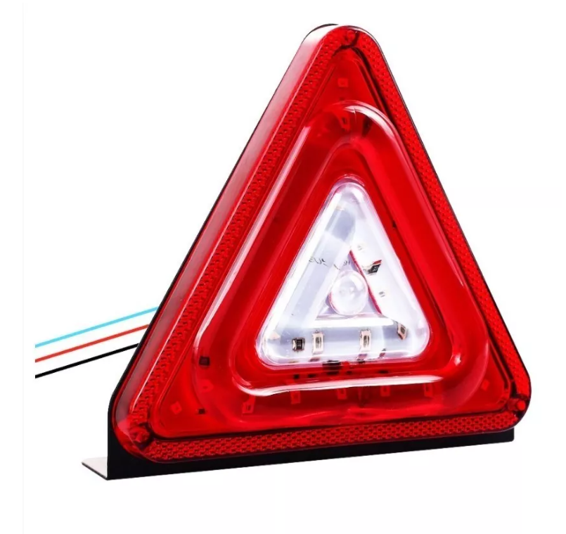 Kit 2 Foco Led Trasero 24v Camion Remolque Luz De Alerta-6