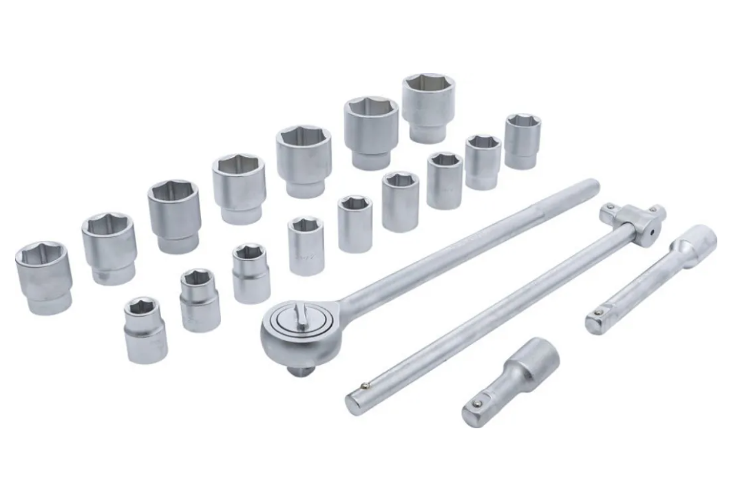 Juegos De Dados Chicharra Cuadrante 3/4 Drive 19-50mm 21 Pcs-2