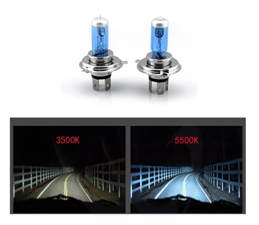 Kit Xenon Hologenas 55w 5500k H1 H3 H4 H7 9005 9006-0