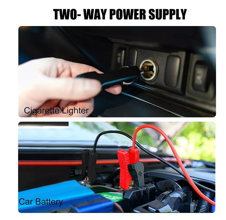 Caja Gata Eléctrica Para Vehículos 12v 2t Auto + Fusible-5