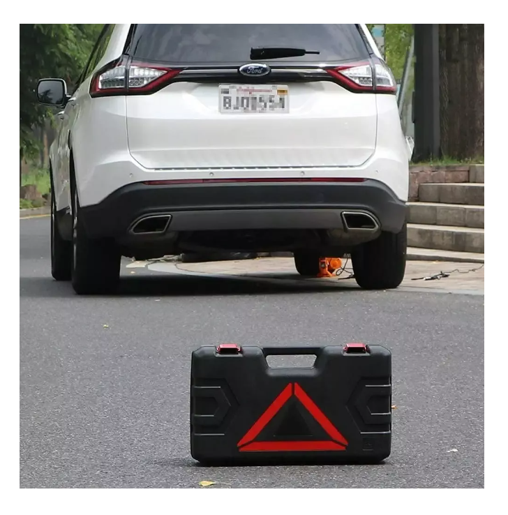 Caja Gata Eléctrica Para Vehículos 12v 2t Auto + Fusible-6