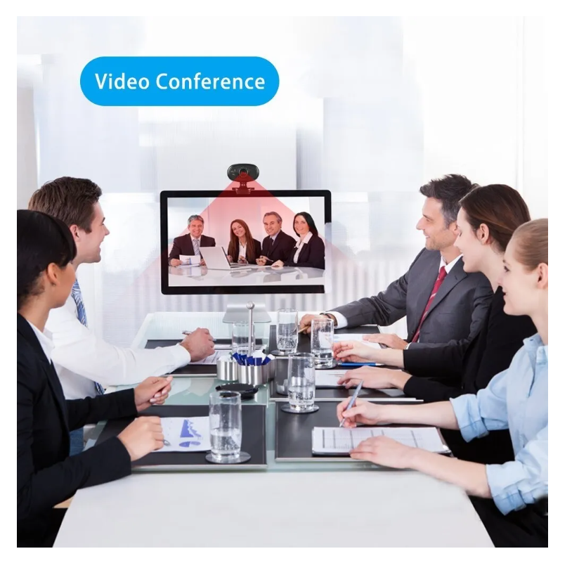 Camara Webcam Usb Con Micrófono Teletrabajo Videoconferencia 5-5