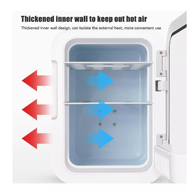 Mini Refrigerador Portatil Auto Casa 12v 220v 10 Litros-1
