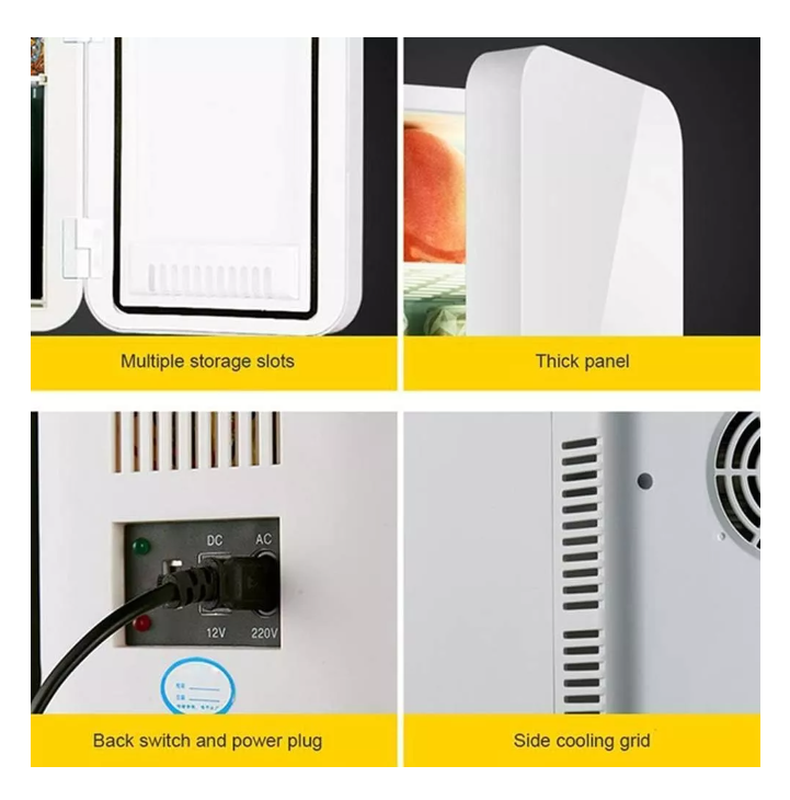 Mini Refrigerador Portatil Auto Casa 12v 220v 10 Litros-2