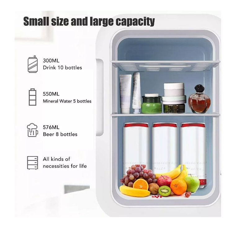 Mini Refrigerador Portatil Auto Casa 12v 220v 10 Litros-3