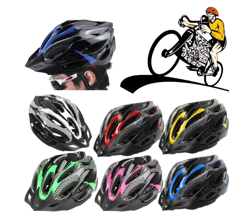 Casco Bicicleta Adulto Ultraligero Transpirable 1-5
