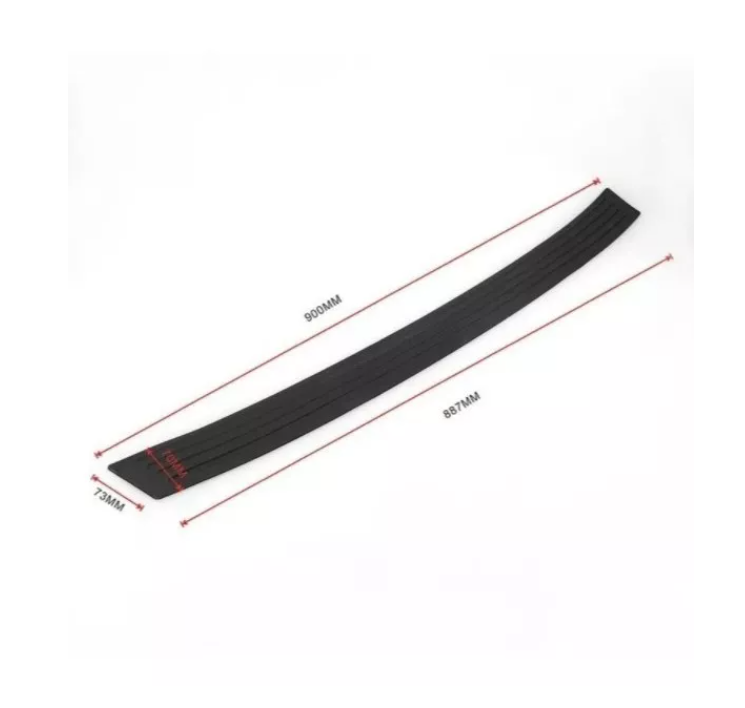 Goma Protectora Maletero Auto Camiones Parachoques Tunning-3