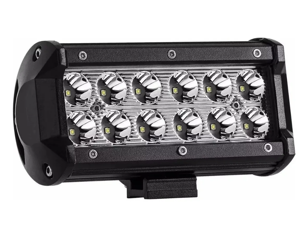 Pack 2 Foco Led 36w Barra Neblinero Auto 12 Led-5