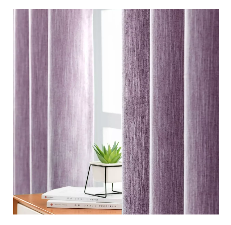 1 Paño Cortina Lino Traslucido Engomado 140x240cm Hogar-5