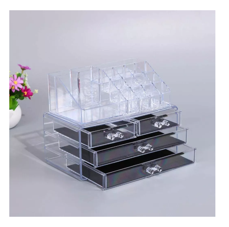 Organizador Cosmeticos Maquillaje De Acrilico Cosmetiquero-4